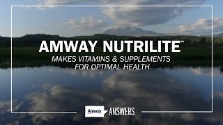 Nutrilite Vitamins amp Supplements for Optimal Health  Amway [upl. by Mariken703]