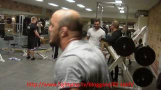 FIGHTPLAYTV  Ilir Latifi Gymövningar [upl. by Gabel]