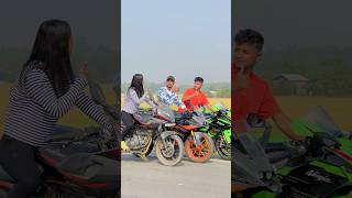 Meri Teeno Bike Ride Pe Jana Chata Hai ❤️  Ktm  Zx10r  Panna Rider  shorts ktm [upl. by Vincenz]