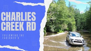 Going Off Road on Charlies Creek Rd Clayton GA [upl. by Chemaram]