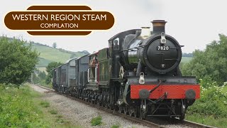 GWR Steam Locomotives  Western Region Compilation 20172022 [upl. by Venice]