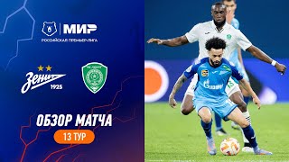 Highlights Zenit vs Akhmat  RPL 202324 [upl. by Garceau767]