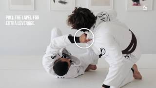 BJJ TECHNIQUE INVERTED DE LA RIVA  KISS OF THE DRAGON  ARM BAR [upl. by Ehrsam]