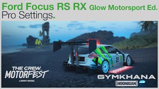 Ford Focus RS RX Pro Settings V10  The Crew Motorfest  Hoonigan Gymkhana Summit [upl. by Anaujnas]