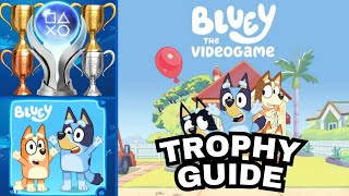 Bluey The Videogame Trophy and Achievement Guide [upl. by Lalib963]