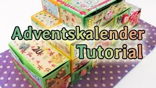 Tutorial 100 DIY Adventskalender [upl. by Sorensen368]