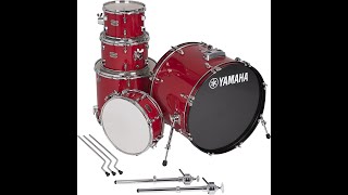 yamaha rydeen drum set assemble with cymbals yamaha drum fourpiston [upl. by Yenal440]