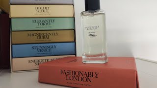 🌸🌹FASHIONABLY LONDON BY ZARA FRAGRANCE UNBOXING 🌸 [upl. by Elwira854]