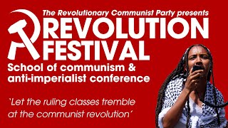 Revolution Festival 2024 — School of communism and antiimperialist conference [upl. by Vallery]