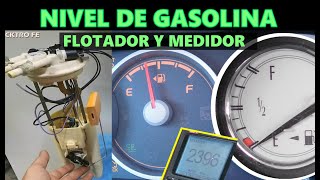 Como funciona el medidor y flotador de nivel de gasolina y tips de diagnostico [upl. by Acinad]