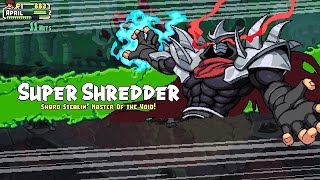 TMNT Shredders Revenge  How To Beat Super Shredder DLC [upl. by Ivon]