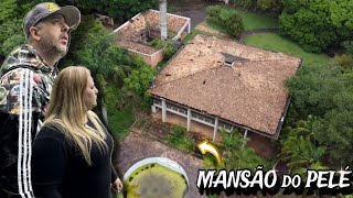 Inacreditável MAIS UMA MANSÃO ABANDONADA do REI PELÉ 🏰 [upl. by Neeven148]