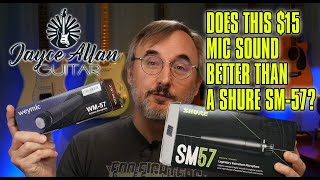 A 15 MIC BETTER THAN SHURE SM57 [upl. by Notnirt]