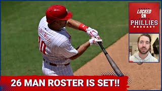 Who Made The Philadelphia Phillies Opening Day Roster And Were Our Predictions Right [upl. by Rexanne]