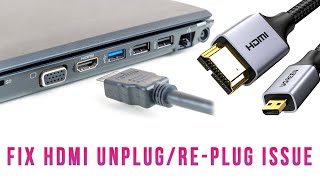 Fix HDMI UnplugReplug Issue on Your Hackintosh – Easy Guide [upl. by Aitram]