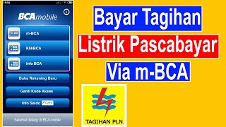 cara bayar listrik lewat m banking bca [upl. by Enorej]