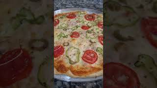 Como fazer pizza em forno doméstico sem grill [upl. by Swaine677]