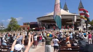 Mladifest Medjugorje  Open the eyes of my heart [upl. by Shriver761]