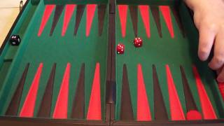 Backgammon for complete beginners Part 12  The pip count [upl. by Yldarb]