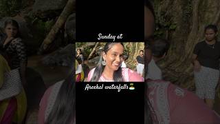 Areekal waterfalls trending minivlog travel sunday waterfall shortsvideo song familyvlog [upl. by Jamila]