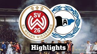 SV Wehen Wiesbaden – Arminia Bielefeld  Highlights  Relegation 2 Bundesliga  Sport [upl. by Mauretta63]