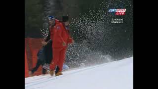 Tarvisio 2007 Womens Downhill Wolf AI Upscaled [upl. by Coffin292]