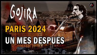 GOJIRA EN LOS JUEGOS OLIMPICOS PARIS 2024 UN MES DESPUES [upl. by Yrrehc]