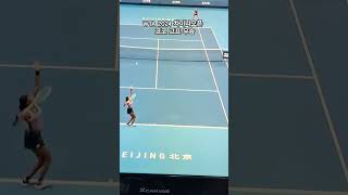 WTA 2024 차이나오픈 코코 고프 우승 서브 포인트 장면 tennis 테니스클럽 풍암tv [upl. by Novia962]