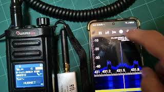 D99 DMR RTL Analyzer APP Android SDR Dongle [upl. by Eeladnerb]