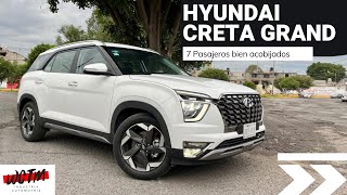 Hyundai CRETA GRAND Alcazar 2023  ¡LA 7 PASAJEROS QUE TODOS QUEREMOS [upl. by Merta322]