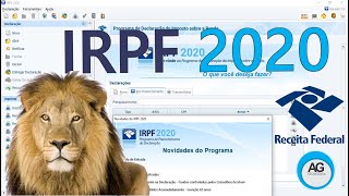 DOWNLOAD IRPF 2020 Programa Imposto Renda 2020 [upl. by Suivatnom]