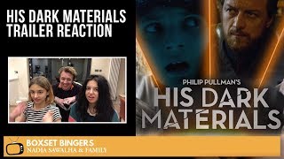 His Dark Materials BBC Series Teaser Trailer Nadia Sawalha amp Family Reaction [upl. by Muhcan87]