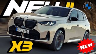 2025 BMW X3 XDRIVE M50  X3 REDESIGN  NEW LOOK  EXTERIOR amp INTERIOR DETAILS [upl. by Ellerol]