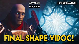 Destiny 2  THIS LOOKS INSANE New Zavala Voice Witness Rage and New Cinematics [upl. by Bonina]