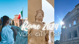 VLOG ROME 🇮🇹  4 jours dans la ville éternelle [upl. by Hadwin824]