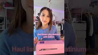 Haul lisseur ghg platinium pink édition [upl. by Aronoel592]