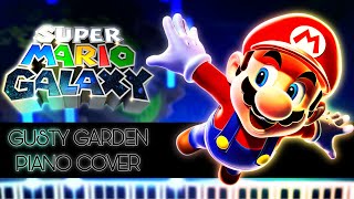 Gusty Garden Galaxy Relaxing Piano Cover  with Strings Orchestra  Super Mario Galaxy [upl. by April]