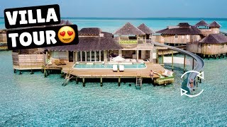 MALDIVES MOST LUXURIOUS RESORT  Soneva Jani Overwater Villa [upl. by Day]