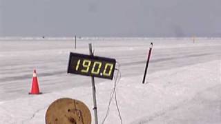 Worlds Fastest Single Engine Snowmobile 190mph Pt 2 [upl. by Notniw95]