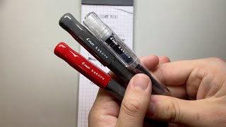 Pilot Kakuno Nib Comparison EF F amp M [upl. by Iramaj]