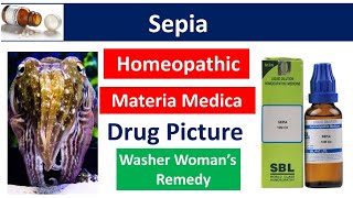 Sepia Homeopathic Medicine  Drug Picture  Materia Medica bhms materiamedica sepia [upl. by Azaleah712]