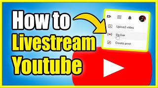 How to LIVE STREAM on YOUTUBE From PC using OBS Best Method [upl. by De]