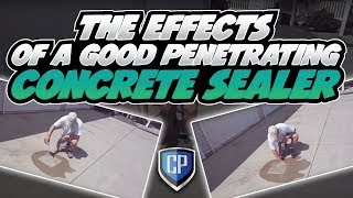 Effects of a Good Penetrating Concrete Sealer [upl. by Varipapa]