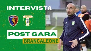 Intervista Mister Fanello post gara BrancaleoneVigor Lamezia [upl. by Kirimia]