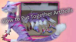 How to Puttogether ArtDolls  Beginner ARTDOLL Tutorial [upl. by Aleehs]