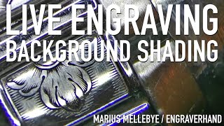 Watch Engraving  Background shading [upl. by Malonis]