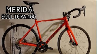 2021 MERIDA SCULTURA 400 SM GOLDEN RED GREY [upl. by Lauree843]