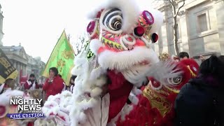 Soar into the Year of the Dragon by celebrating Chinese New Year  Nightly News Kids Edition [upl. by Codee]