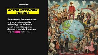 Actor Network Theory simplified psychology sociology [upl. by Lukas518]