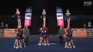 2020 IHSA Competitive Cheerleading LargeCoed Finals [upl. by Rasmussen]